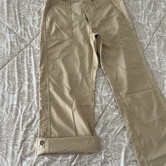 Patagonia size 12 tan/khaki hiking/trail pants. - Picture 3 of 11